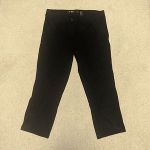 Cropped work pant yoga pants